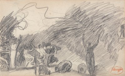 The Witches Cavern (MacBeth) by George Romney